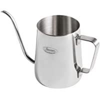Newness 330 ML Tetera de 304 Acero Inoxidable- [Pequeño] Boquilla Café Olla Cafetera para Café Tetera de Goteo para Café…